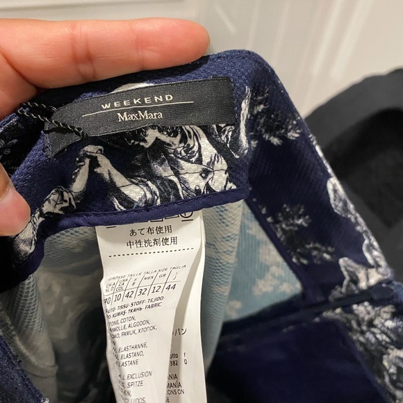 🤍💙Max Mara Adatto Trousers Ultramarine💙🤍 - Picture 3 of 8